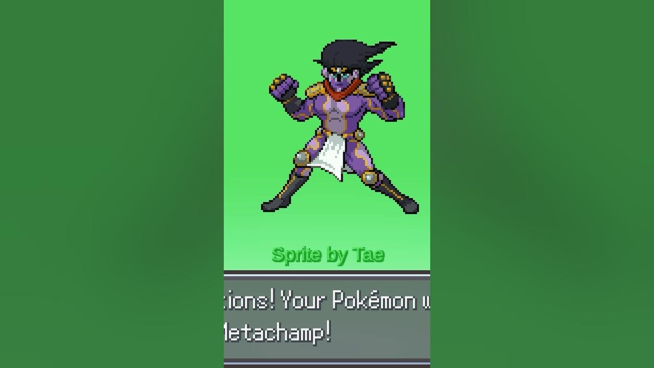 Pokemon JoJo reference