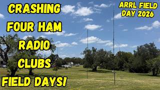 I Crashed 4 Ham Radio Clubs For Field Day!
