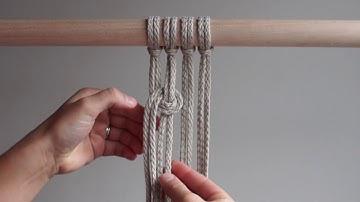 DIY Macrame Tutorial - Loop Patterns