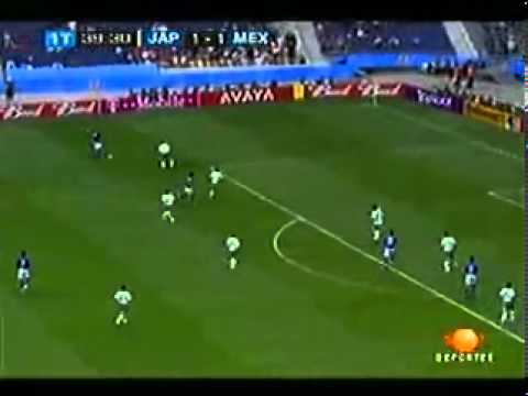 México vs Japón Copa Confederaciones 2005 - Gol De Antonio Naelson Sinha Elegido el Mejor