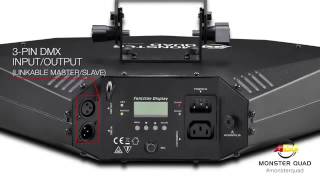 ADJ Monster Quad - ein Moonflower-Effekt