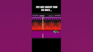 Het moeilijkste deel in Battletoads #battletoads #nes #nintendo #retrogaming #retrogames #retro