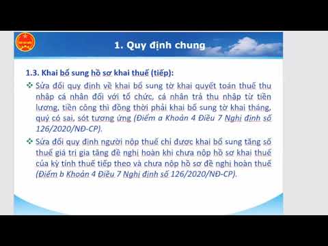 Video Hướng dẫn khai bổ sung thuế GTGT theo thông tư 80 - youtube