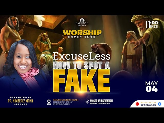 How to spot a Fake? | ExcuseLess Series with Pastor Kimberly Mann class=