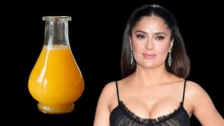 Salma Hayek (56) still looks 29! She drinks it every day and doesn't age  Anti Aging Benefits