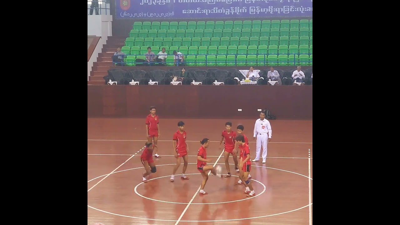 Myanmar Traditional Chinlone......