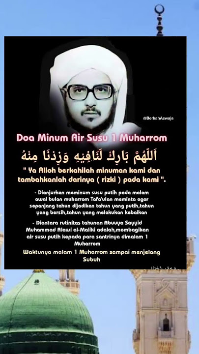 Minum Susu Malam Ini !#muharram #shorts