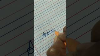 Name writing || Handwriting practise in cursive #calligraphy #trending name #shorts #ytshorts #viral