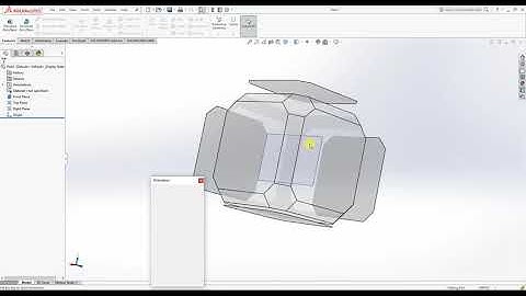 SolidWorks Tutorial 2 Your 1st sketch, planes, start sketch, relations