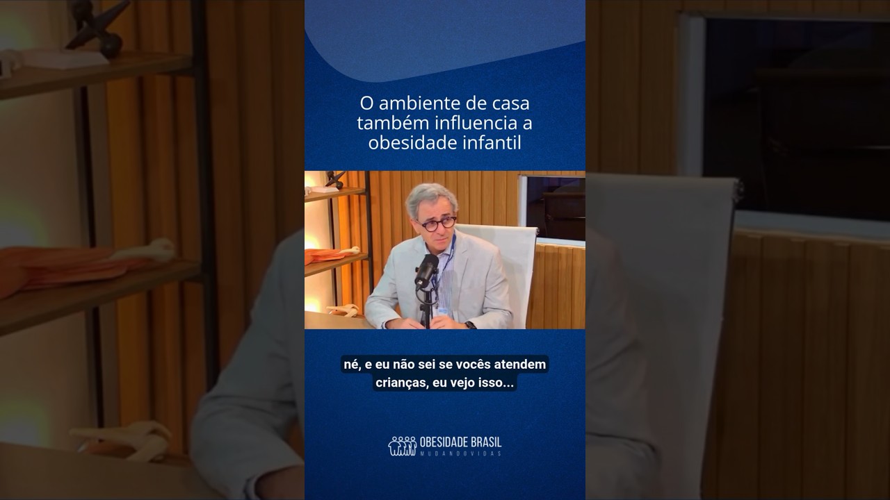 O ambiente de casa também influencia a obesidade infantil