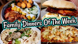 Meals of the week ~ EASY &amp; AFFORDABLE FAMILY DINNER IDEAS