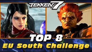 Tekken 7 - EU Southwest Challenge - TOP 8 feat. Najin Kazama, Kirakira, Bode, Mitrust Storm
