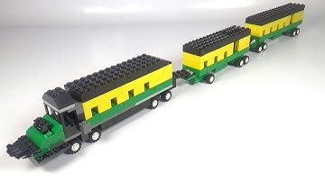 Lego Train (001) Building Instructions - LEGO Classic How To Build - DIY