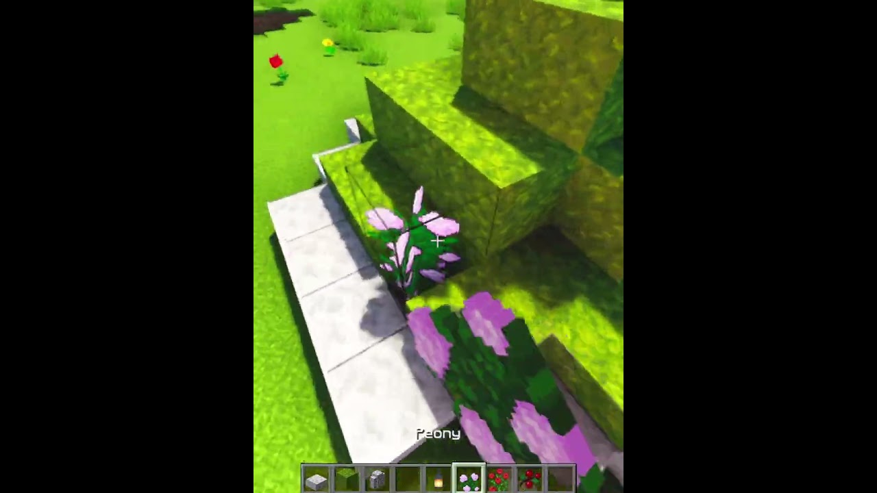 🔥 Garden Flowerbed in Minecraft