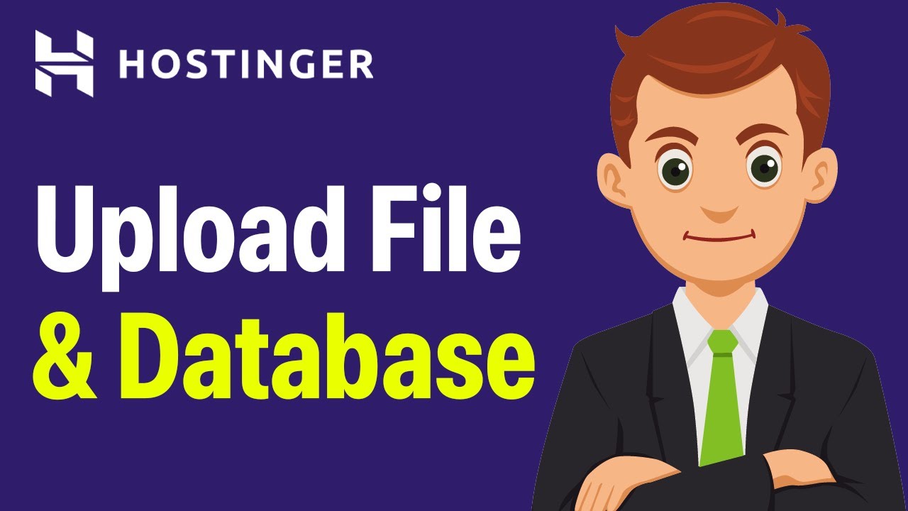 How To Upload File And Database In Hostinger | Hostinger Upload File ...