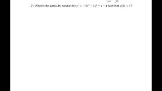 Antiderivatives - Examples 4
