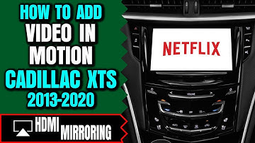 Cadillac XTS 2013-2019 CUE Video In Motion Bypass, DVD In Motion, Navigation In Motion, GM Lockpick