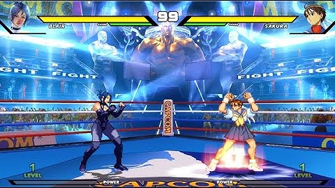 Capcom vs SNK Evolution Rev 2 – Blair VS Sakura