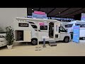 Basic Hobby motorhome.  Optima On Tour Edition V65GE motorhome tour.  Sleeps up to four.