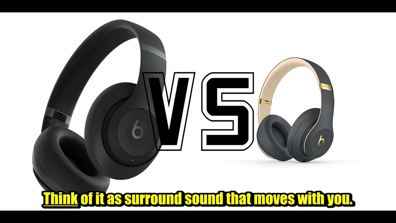Beats Studio Pro Headphones VS Beats Studio3 Wireless Headphones