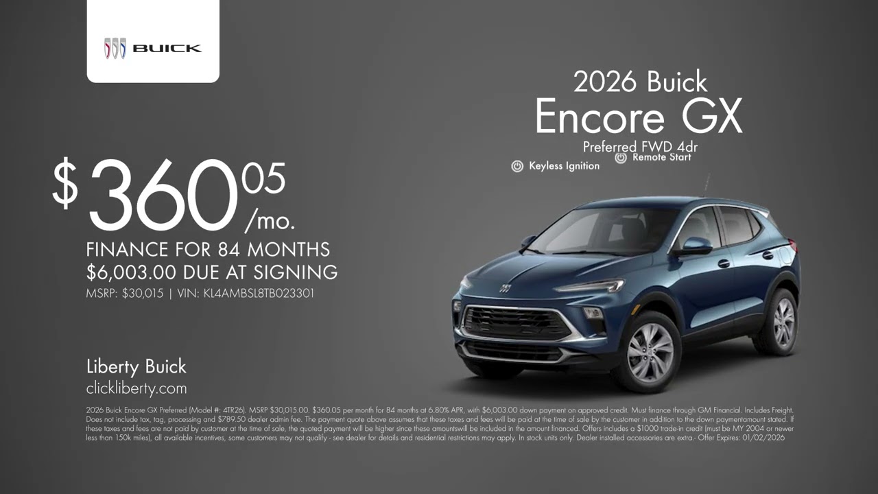 Buick Encore GX 12/21/2025 6633815