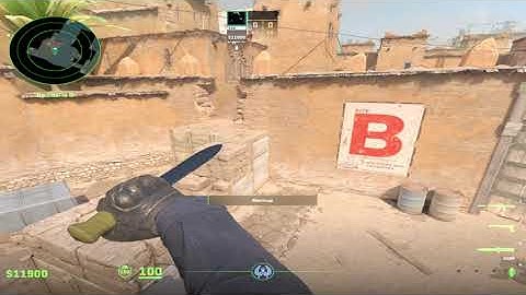 The best anti-rush flash on Dust2