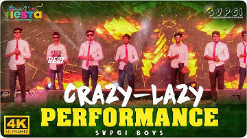 LAZY CRAZY PERFORMANCE | FIESTA | 2K24 | SVPGI | PUTTUR | |AUTONOMOUS | RB NEWS | UDAY KIRAN.A