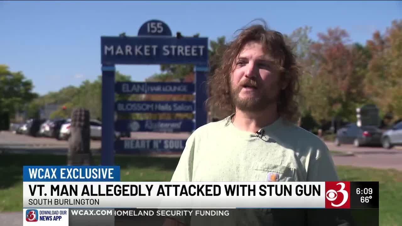 Police seek to ID suspect in South Burlington stun gun assault - YouTube