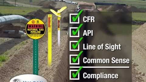 Vulcan Safety Short- Pipeline Marker Regulations