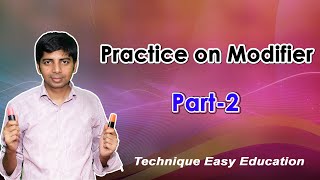 Practice on Modifier | Part-2 | English 2nd Paper Grammar | Nine Ten SSC HSC | TEE | TTH Ponkoj sir