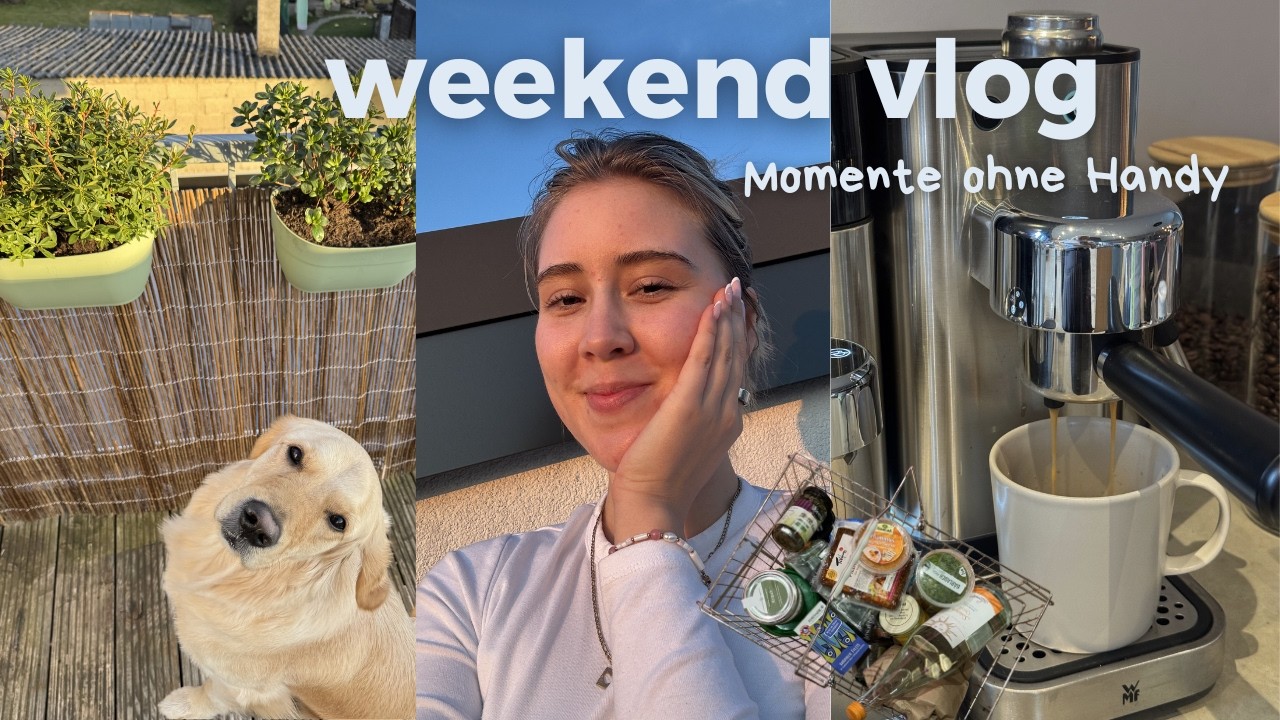 Weekend Vlog: Zeit ohne Handy, neue Möbel, erstes Häkelprojekt & Yoga Ausbildung 📓☕️☺️🌿🙌🏻