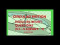 Exercise short questions/chapter 5/Circular motion/physics 11/(5.1---5.6)(part-- 1)@ physics studio