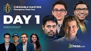 Chessable Masters 1: Artemiev leads on bad day for Magnus