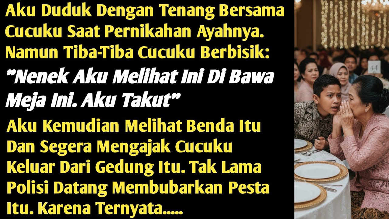 Seharusnya Hari Itu Menjadi Hari Bahagia Cucuku. Namun Tak Kusangka Jadi Begini Karena....