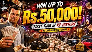LLRP Just Made History! 💰 Win Up To Rs.50,000 In Real Money Events | First Time Ever!