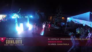 DJ Para Fiesta de XV Años San Miguel de Allende El Castillo del Atascadero Videos Musicales Confeti