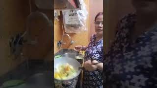 Daaler bora diye jhinge alur niramish torkari Recipe by Tanuja Sen