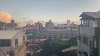 501次莒光號(E212)往潮州進入斗六站(飯店裡攝影)