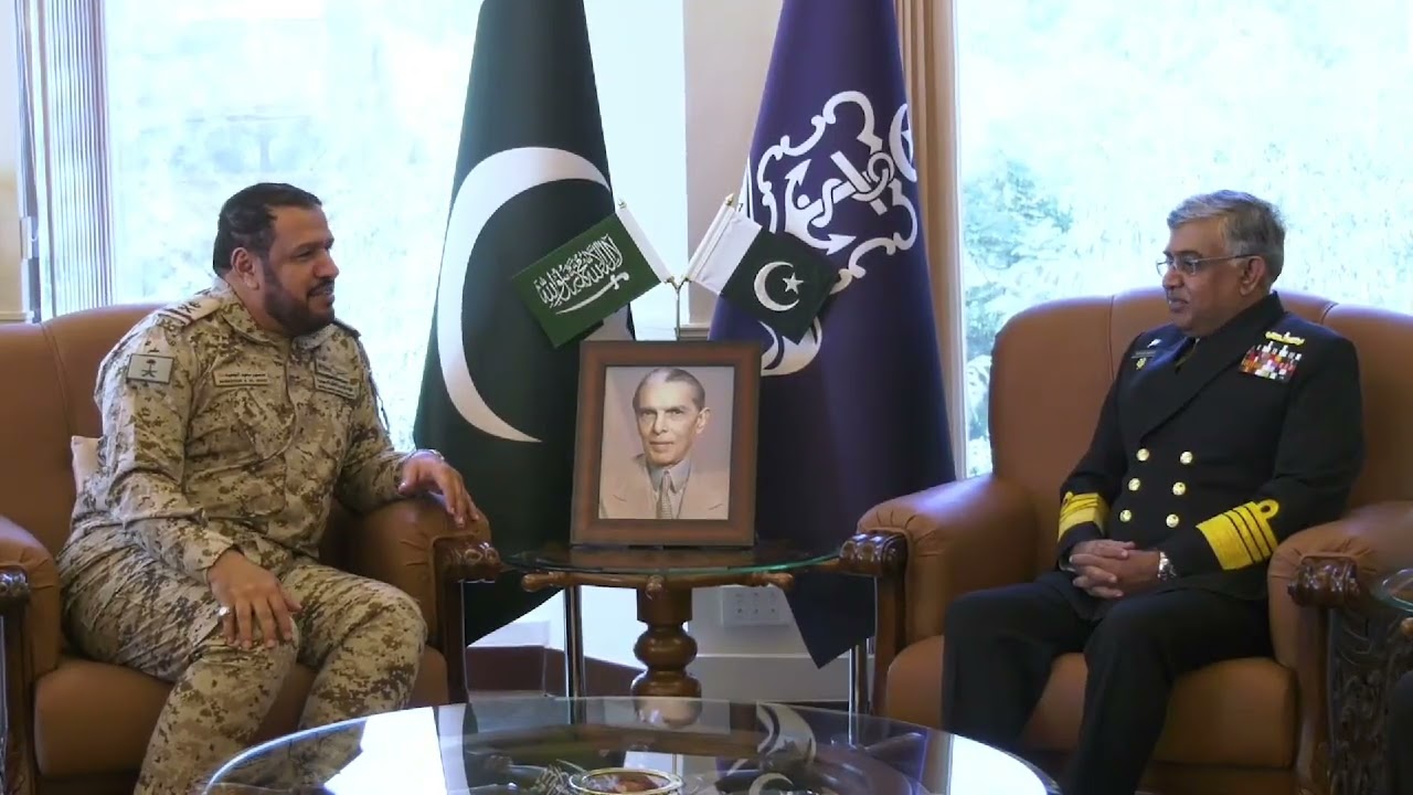 A five-member Royal Saudi Naval Forces (RSNF) delegation visited Naval Headquarters in Islamabad
