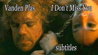 Vanden Plas - I Don't Miss You - lyrics