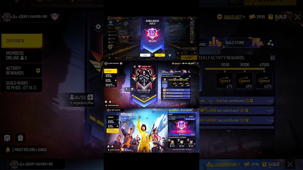 GUILD WAR S4 R1 ⚡💥💪 