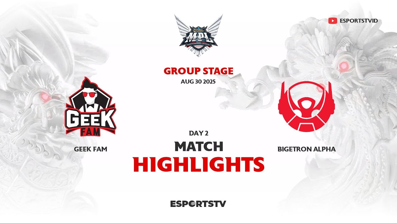 Geek Fam vs Bigetron by Vitality HIGHLIGHTS MPL ID S16 | BTR VS GEEK ESPORTSTV