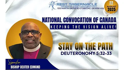 Rest Tabernacle - National Convocation 2025 - Friday, August 22, 2025