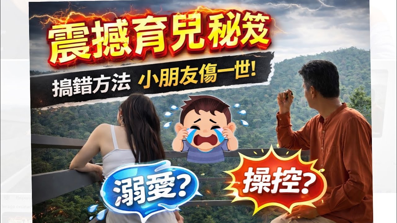 做父母，唔係做上帝】你有冇不知不覺控制緊你個仔女？Most Parents Don’t Realize They’re Controlling Their Kids