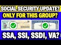 SOCIAL SECURITY UPDATE? | SENIORS GETS CHECK? BE DEPOSITED? CHECK DEPOSIT DATE? SS SSI SSDI PAYMENT?