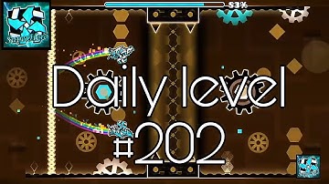Geometry dash 2.11 daily level #202 - "Holy Fishpaste" by Bunch [3 coins]