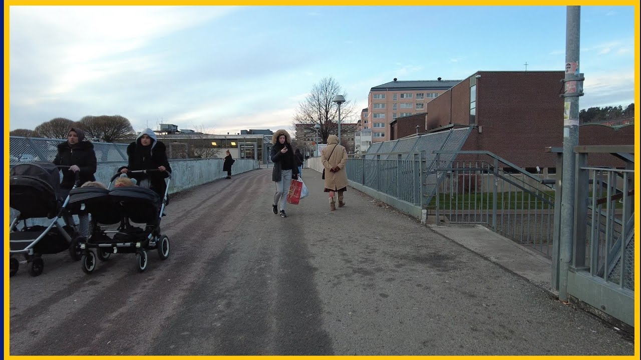 Walking in Hjällbo | Gothenburg Sweden 🇸🇪 [4k]