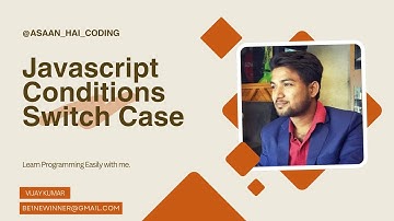 MASTER JavaScript Switch Case in Hindi under 7 Minutes 2024