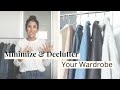 Easy Steps to Minimize + Declutter Your Closet | Slow Fashion
