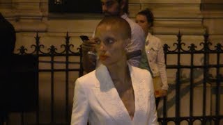 EXCLUSIVE : Rumored Cara Delevingne girlfriend Adwoa Aboah coming out of the Vogue Party in Paris EXCLUSIVE : Rumored Cara Delevingne girlfriend Adwoa Aboah coming out of the Vogue Party in Paris
